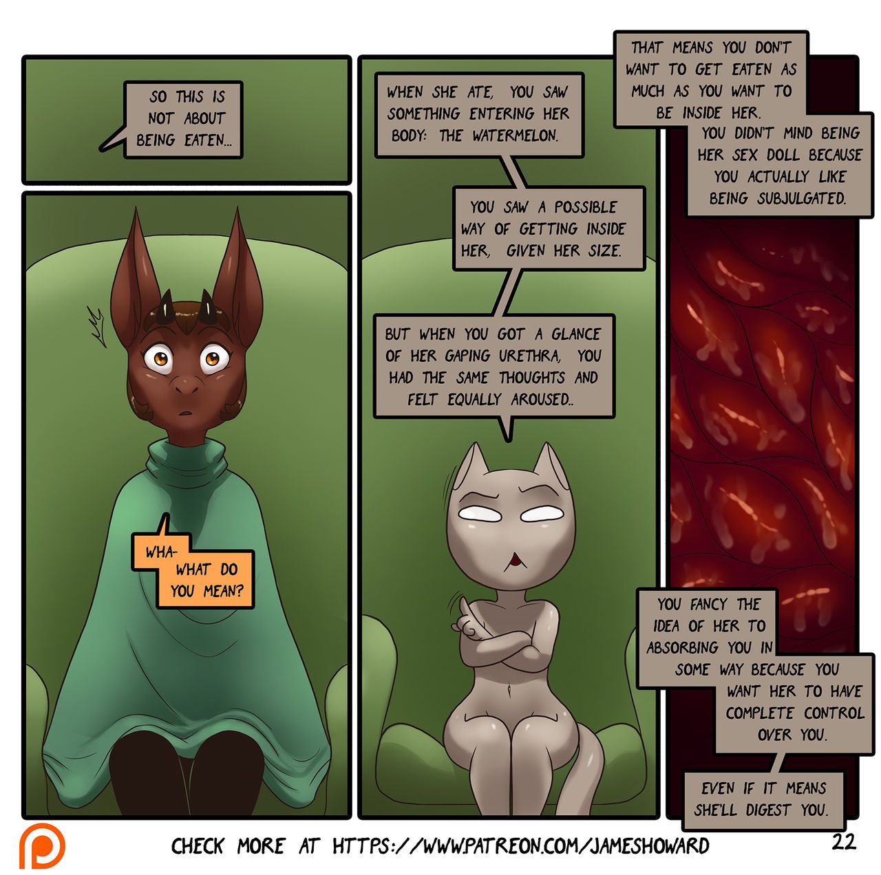[James Howard] Vore Story Ch. 1 - The Watermelon [Ongoing] 24