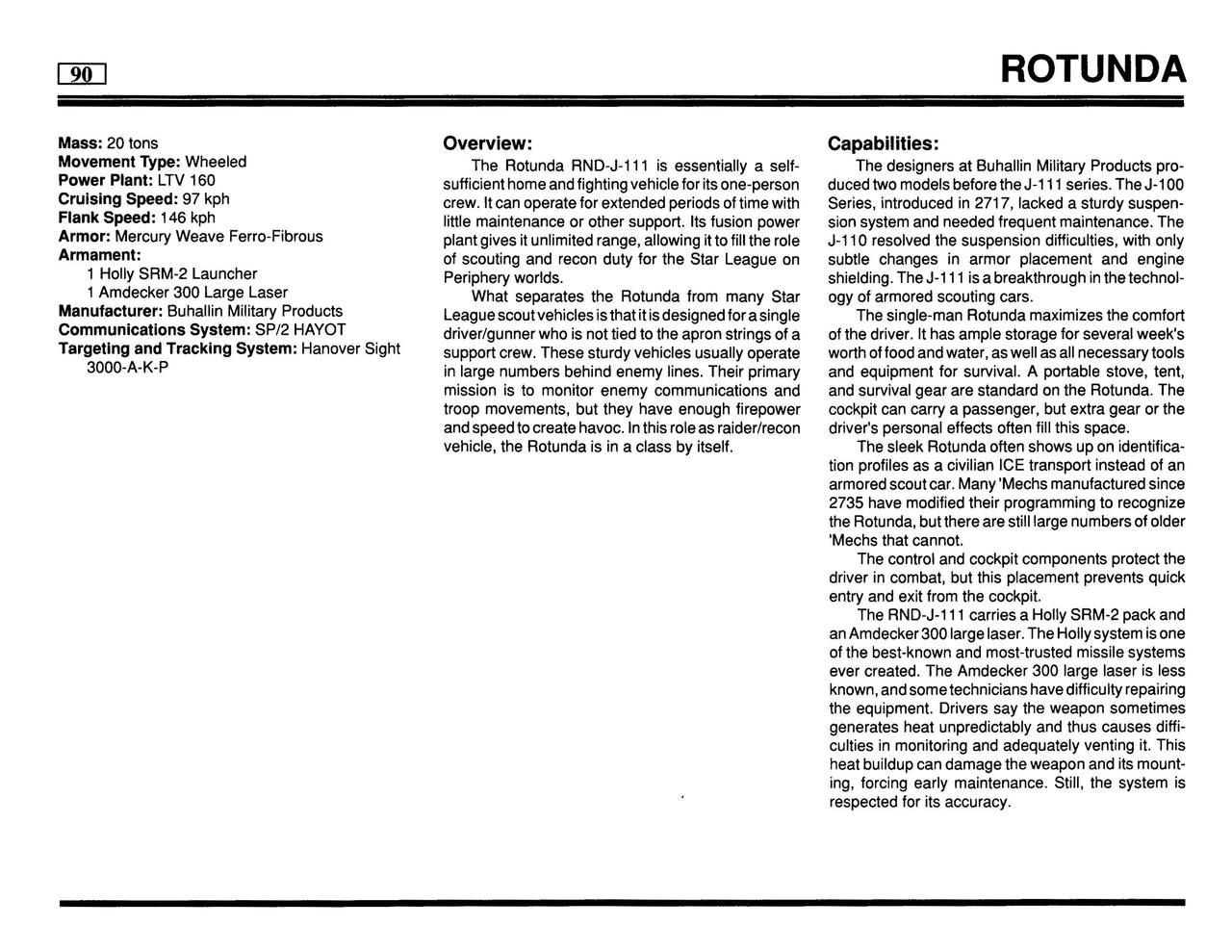 Technical Readout 2750 91