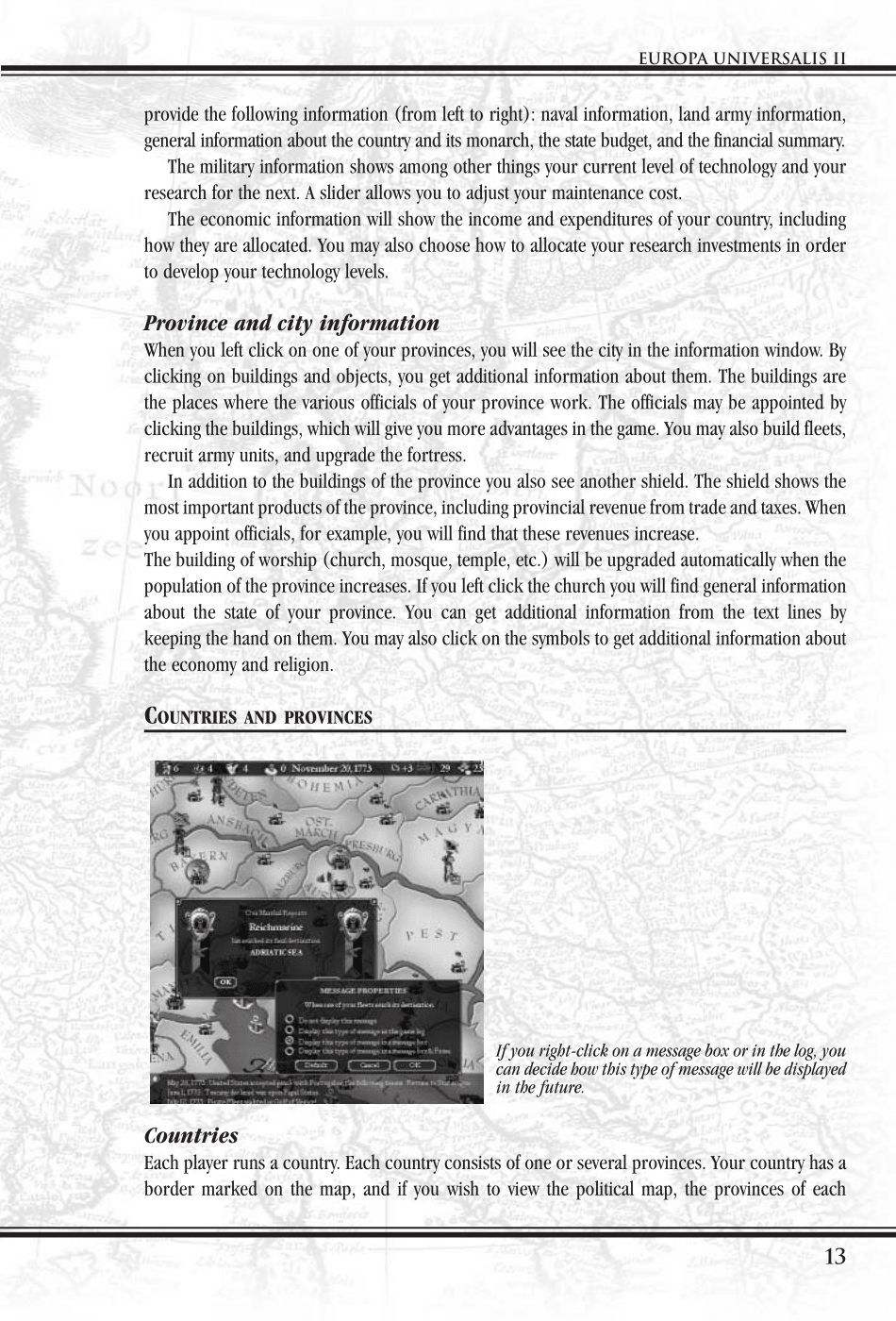 Europa Universalis II (PC (DOS/Windows)) Game Manual 14