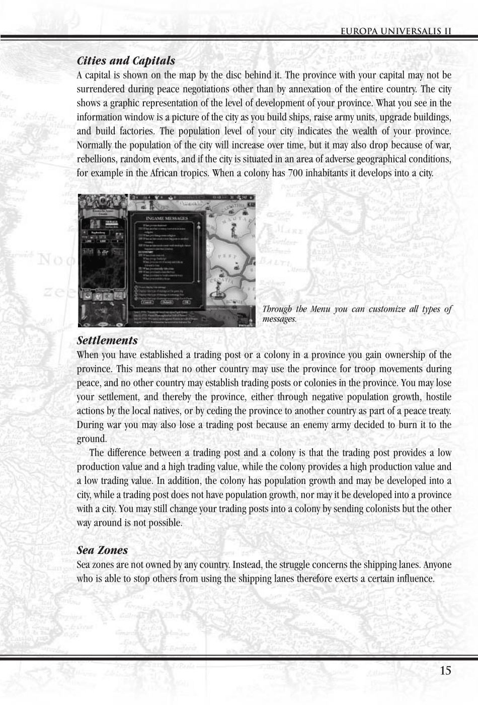 Europa Universalis II (PC (DOS/Windows)) Game Manual 16