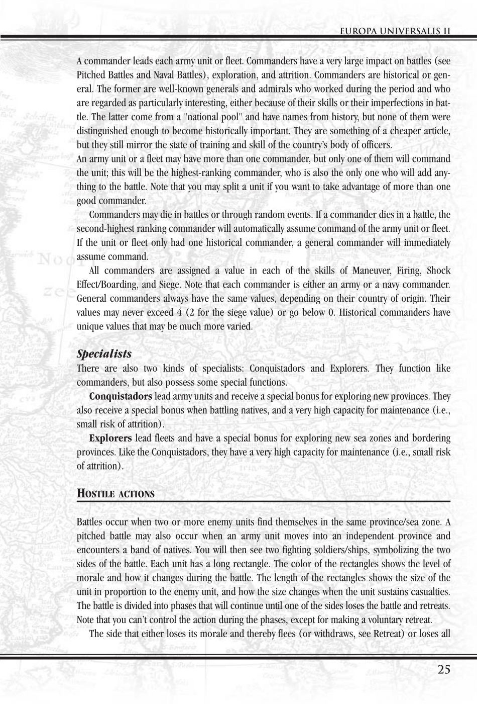 Europa Universalis II (PC (DOS/Windows)) Game Manual 26