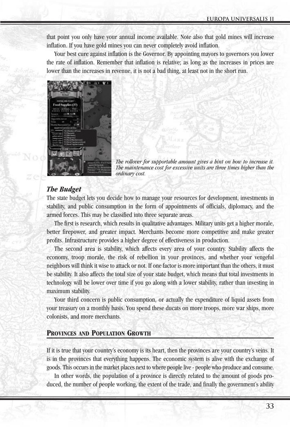 Europa Universalis II (PC (DOS/Windows)) Game Manual 34