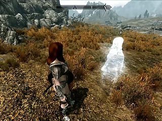 Skyrim sex with ghots 1