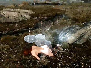 Skyrim sex with ghots 6