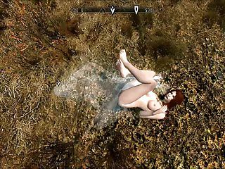 Skyrim sex with ghots 8
