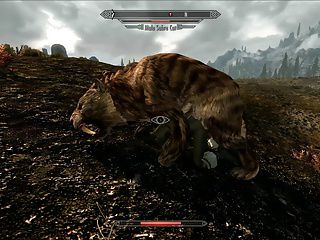 Skyrim sex with ghots 9