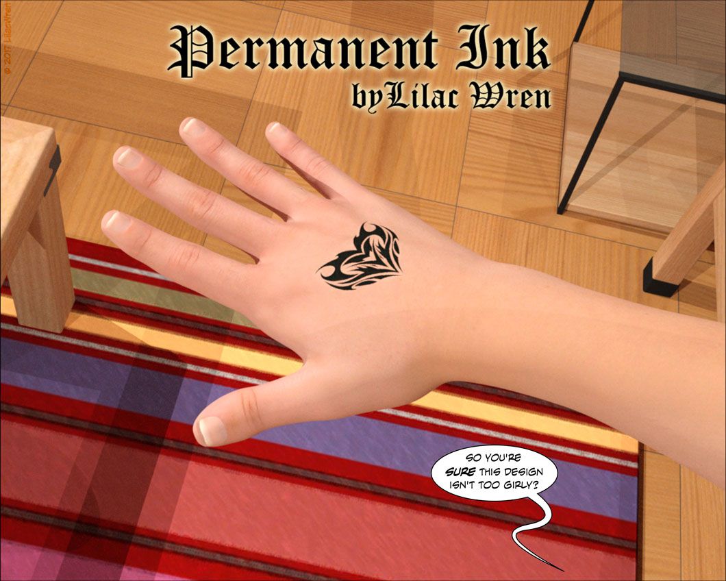 (Lilac Wren) Permanent Ink 1