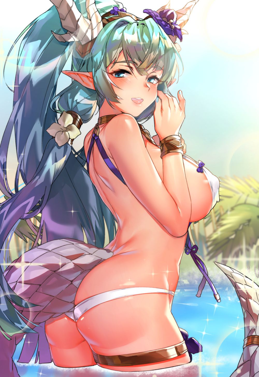 【Erotic Anime Summary】 Image collection of beautiful women and beautiful girls with buttocks that make you want to slither unexpectedly 【50 photos】 43