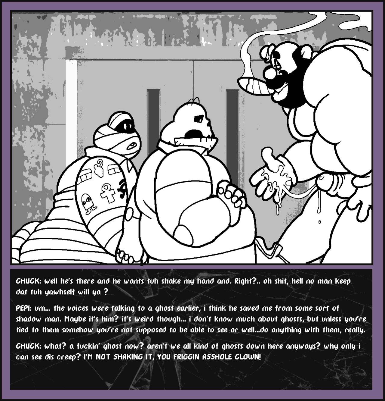 [blazingcheecks] monster smash [in progress] 134