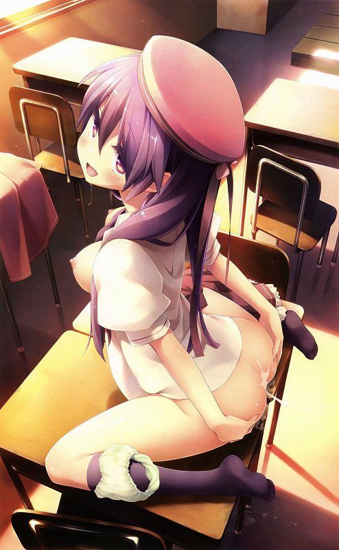 【Secondary erotic】 Erotic image of obscene girls with pants caught on one leg 31