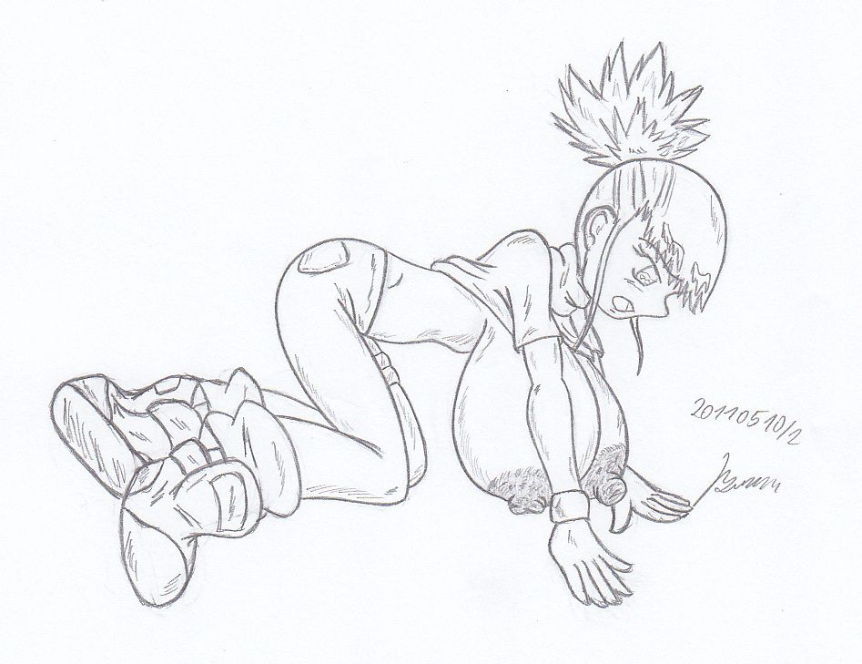 My miny Rika Nonaka_digimon tamers Sketches work_5 -  1/3 (May Milk 2 - Rika meets May) 4