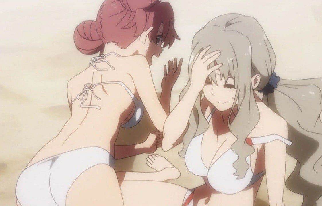 Anime [Darling in the franc kiss] seven girls erotic breasts and buttocks swimsuit times in the story! 1