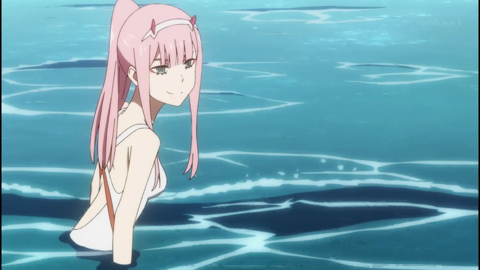 Anime [Darling in the franc kiss] seven girls erotic breasts and buttocks swimsuit times in the story! 4