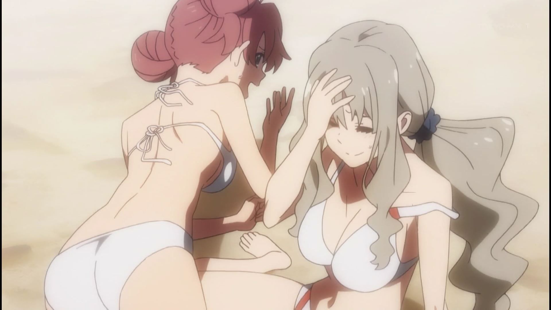 Anime [Darling in the franc kiss] seven girls erotic breasts and buttocks swimsuit times in the story! 9