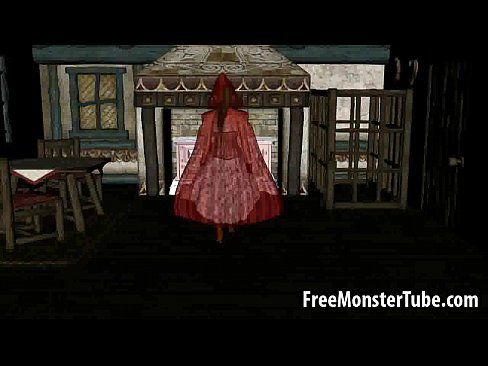 3D Red Riding Hood gets fucked by the Big Bad Wolfd 720-high 1 - 3 min 9