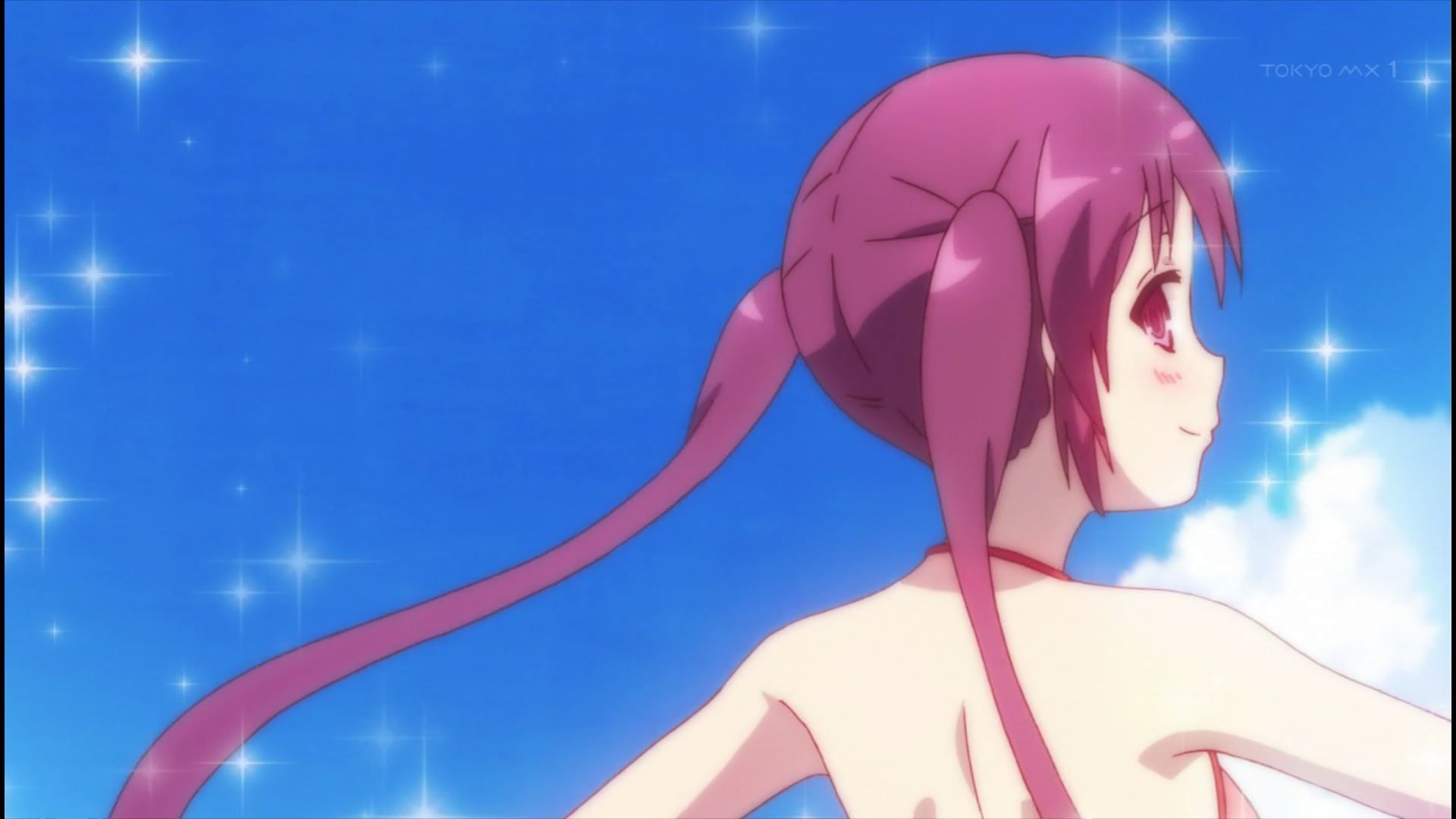 Anime "Ramen Love Koizumi" in the scene of the swimsuit and erotic breasts of girls in 8 episodes! 4