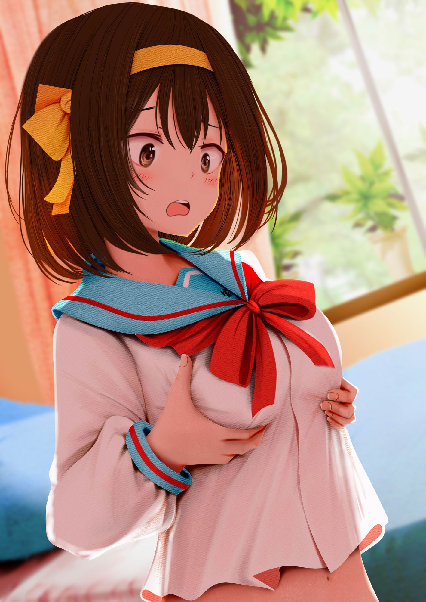 Secondary image of cute girl in uniform [ZIP] 11