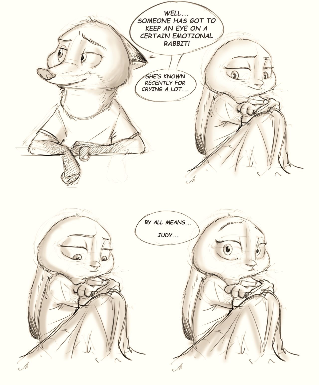 this is what true love looks like (Zootopia) [in progress] 44