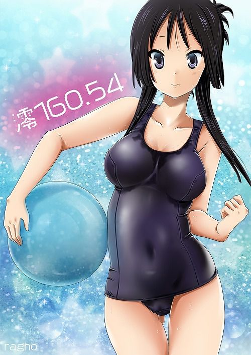 『 K-On! ] I'll put the erotic image of Mio Akiyama that continues to be a long time the No1 1