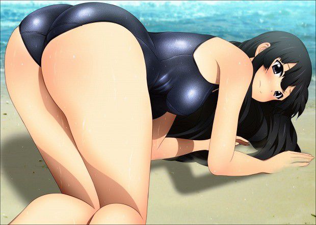 『 K-On! ] I'll put the erotic image of Mio Akiyama that continues to be a long time the No1 12