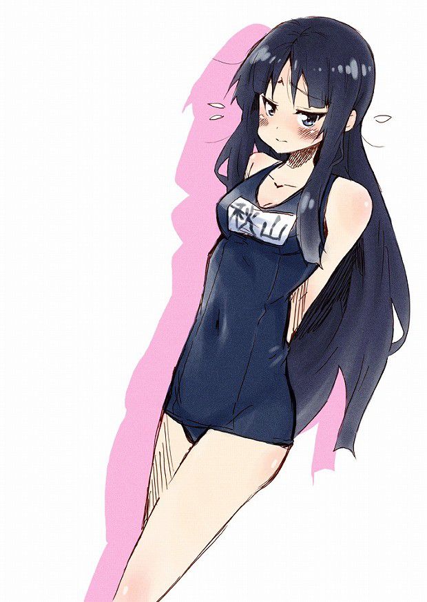 『 K-On! ] I'll put the erotic image of Mio Akiyama that continues to be a long time the No1 14