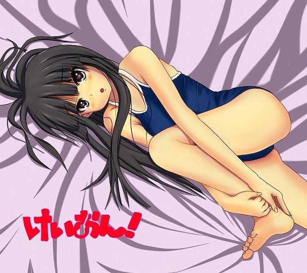 『 K-On! ] I'll put the erotic image of Mio Akiyama that continues to be a long time the No1 15