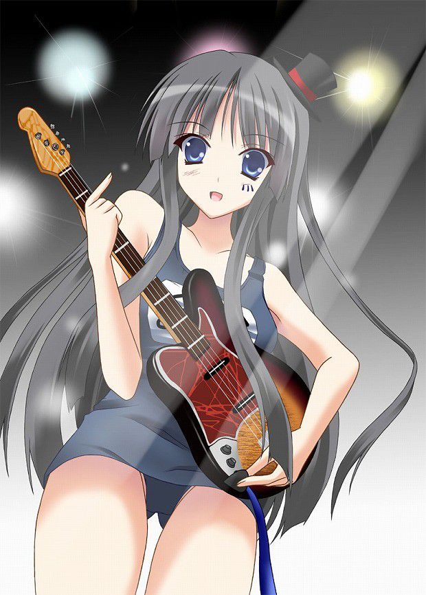『 K-On! ] I'll put the erotic image of Mio Akiyama that continues to be a long time the No1 5