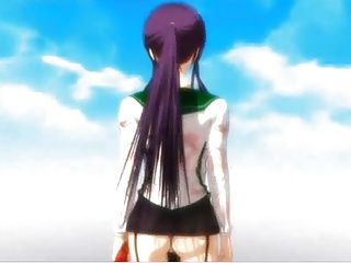Saeko Busujima loves to fuck hard, squirt, threesome (HOTD) 1
