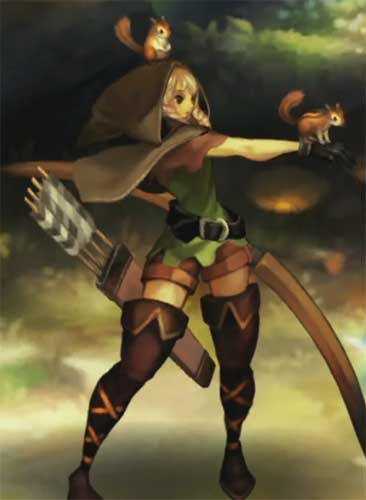 Dragons crown or Odin sphere or vanilla ware game Pierrot cute 37