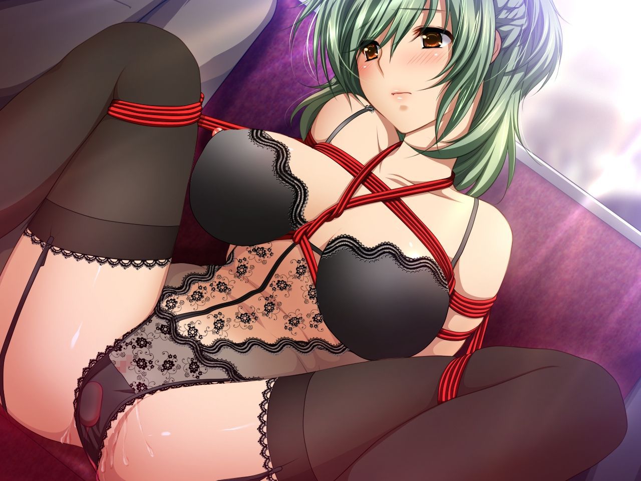 【Erotic Anime Summary】 Erotic image of a girl dressed in an embarrassing manner 【Secondary erotic】 23