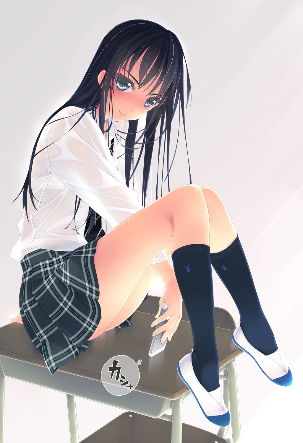It comes to Muramura just looking, two-dimensional uniform girl image assortment. vol.69 9
