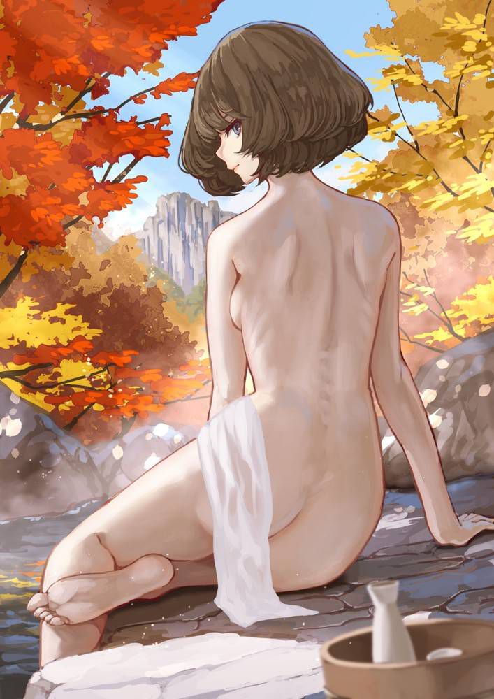 [Secondary erotic] Let's see everyone naked beauty that is in a hot spring in naughty dressed!!!! 11