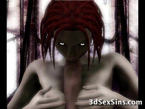 Scary Ogres Bang 3D Girls! - 3 min 7