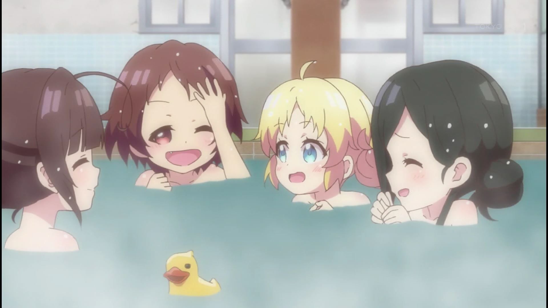 The Dragon of Anime Bathhouse bathing scene of girls and women schoolchildren erotic in six episodes! 17