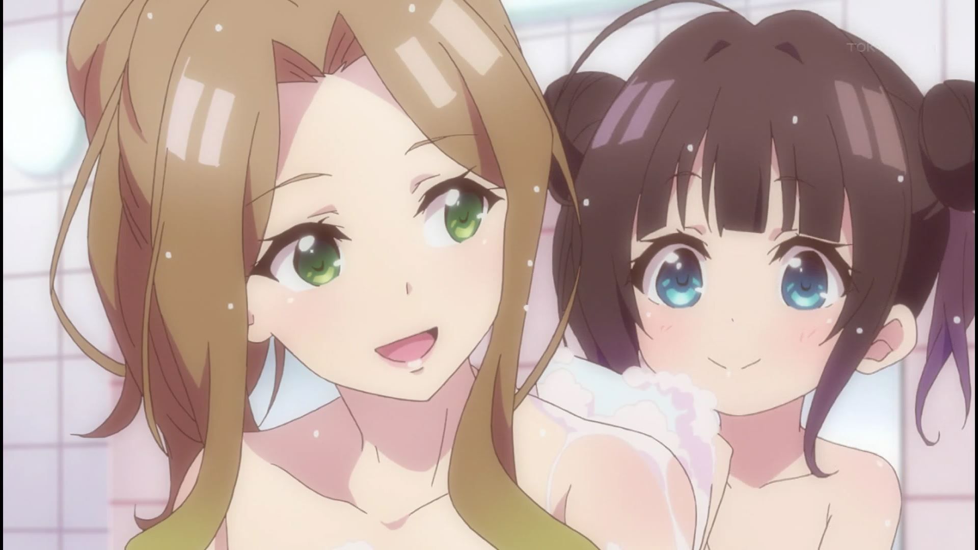 The Dragon of Anime Bathhouse bathing scene of girls and women schoolchildren erotic in six episodes! 5