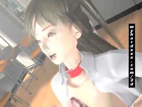 Hot 3D Hentai Schoolgirl Gives Titjob - 10 min 12