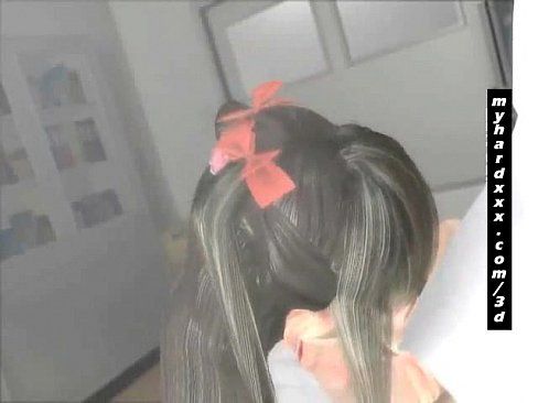 Hot 3D Hentai Schoolgirl Gives Titjob - 10 min 14