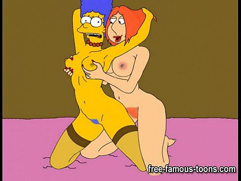 Griffins and Simpsons hentai porn parody - 5 min 27