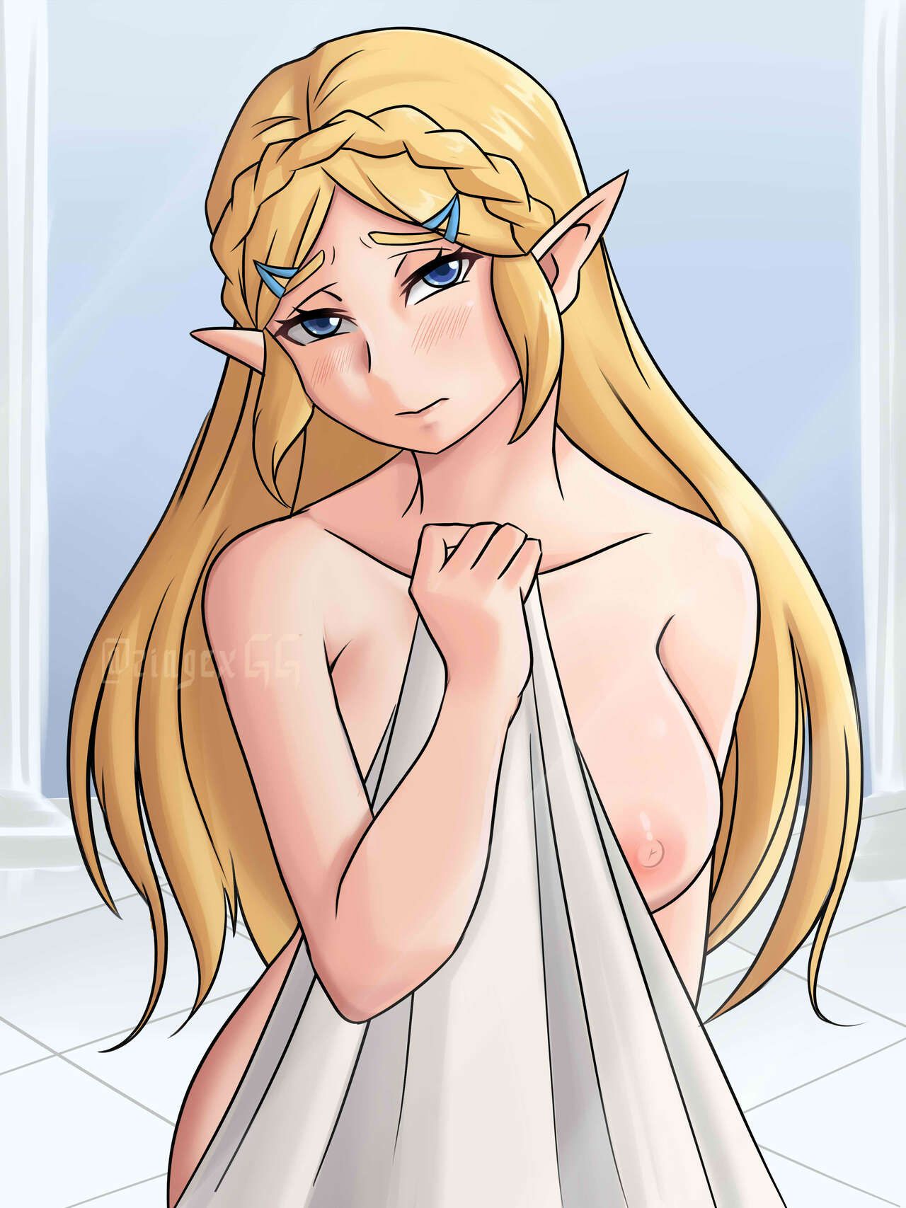 Princess Zelda (Breath of the wild & SSBU) 3