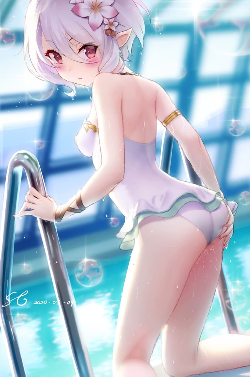 【Secondary】Moe and erotic images of cute girls in swimsuits 14