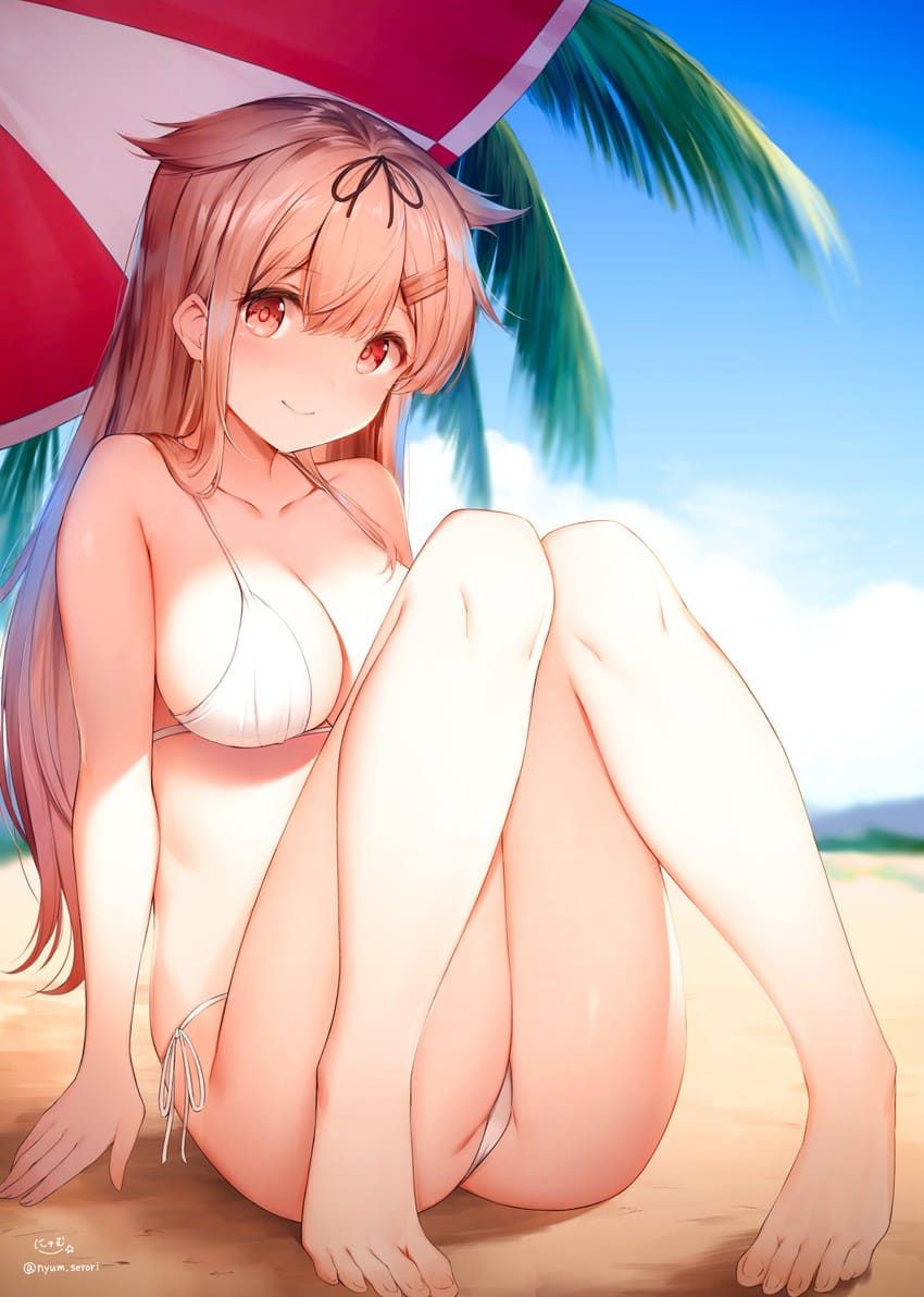【Secondary】Moe and erotic images of cute girls in swimsuits 17