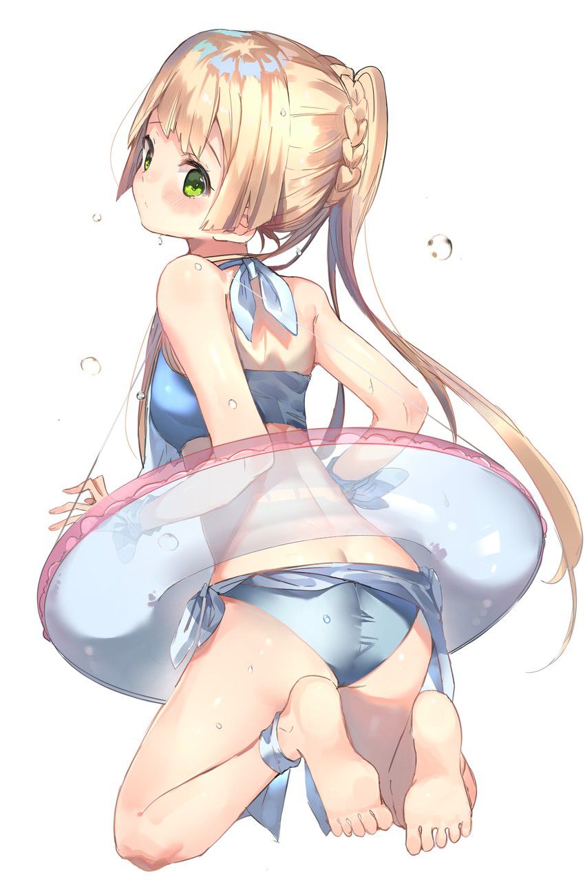 【Secondary】Moe and erotic images of cute girls in swimsuits 28