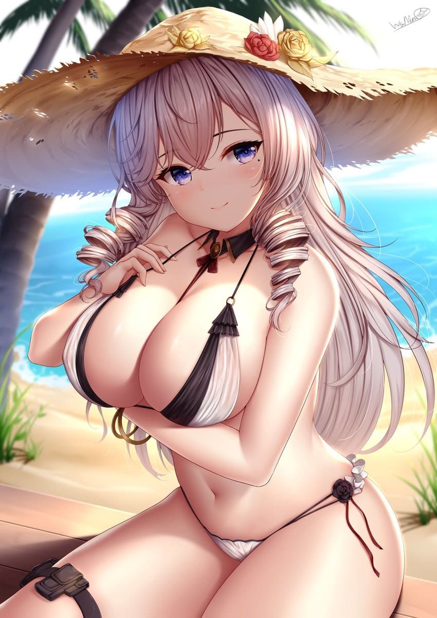 【Secondary】Moe and erotic images of cute girls in swimsuits 34