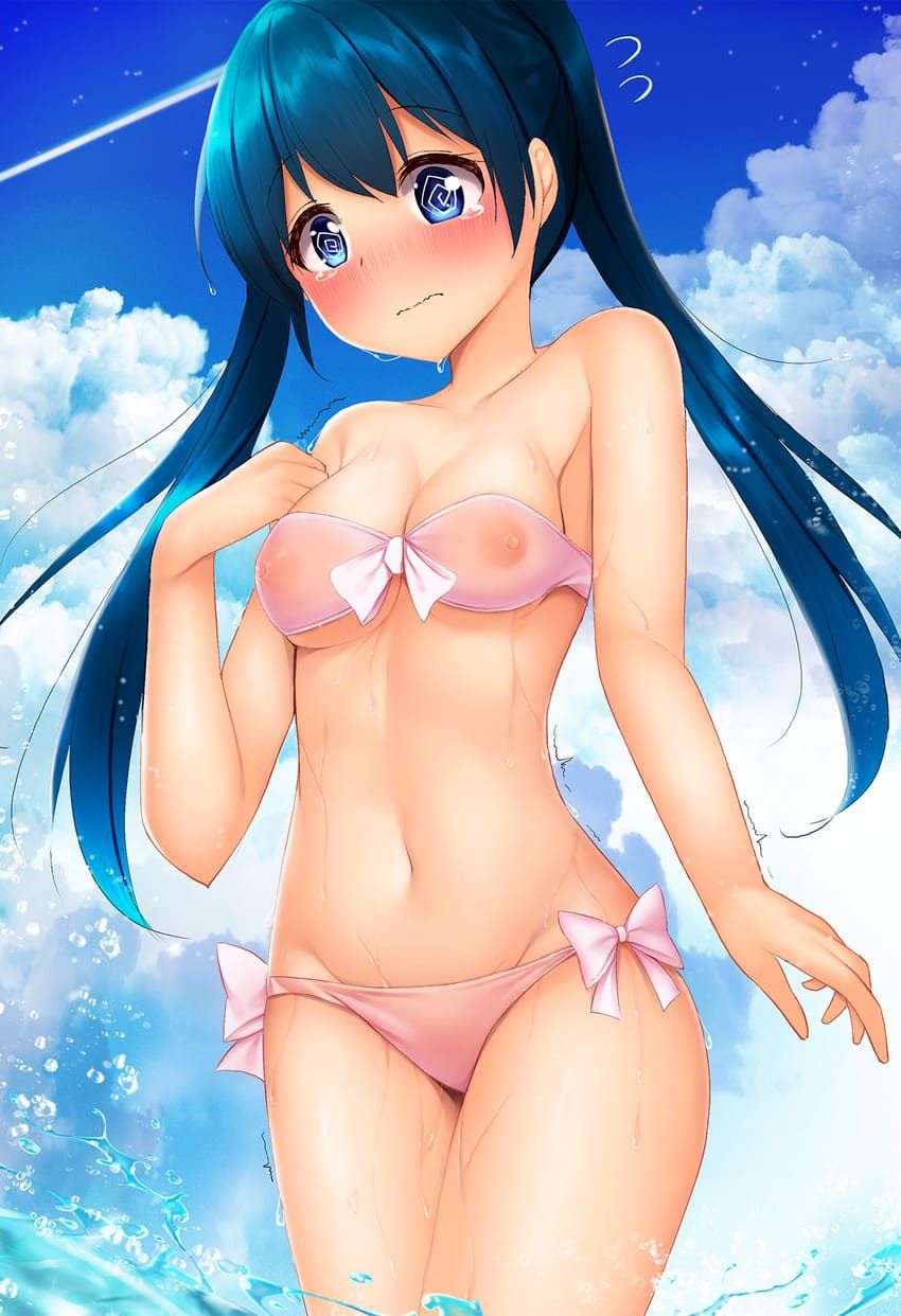 【Secondary】Moe and erotic images of cute girls in swimsuits 40