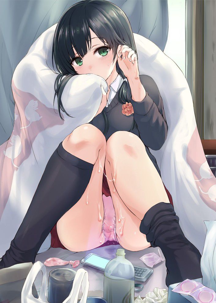 [Secondary erotic] beautiful girl hentai image covered in used condom 15