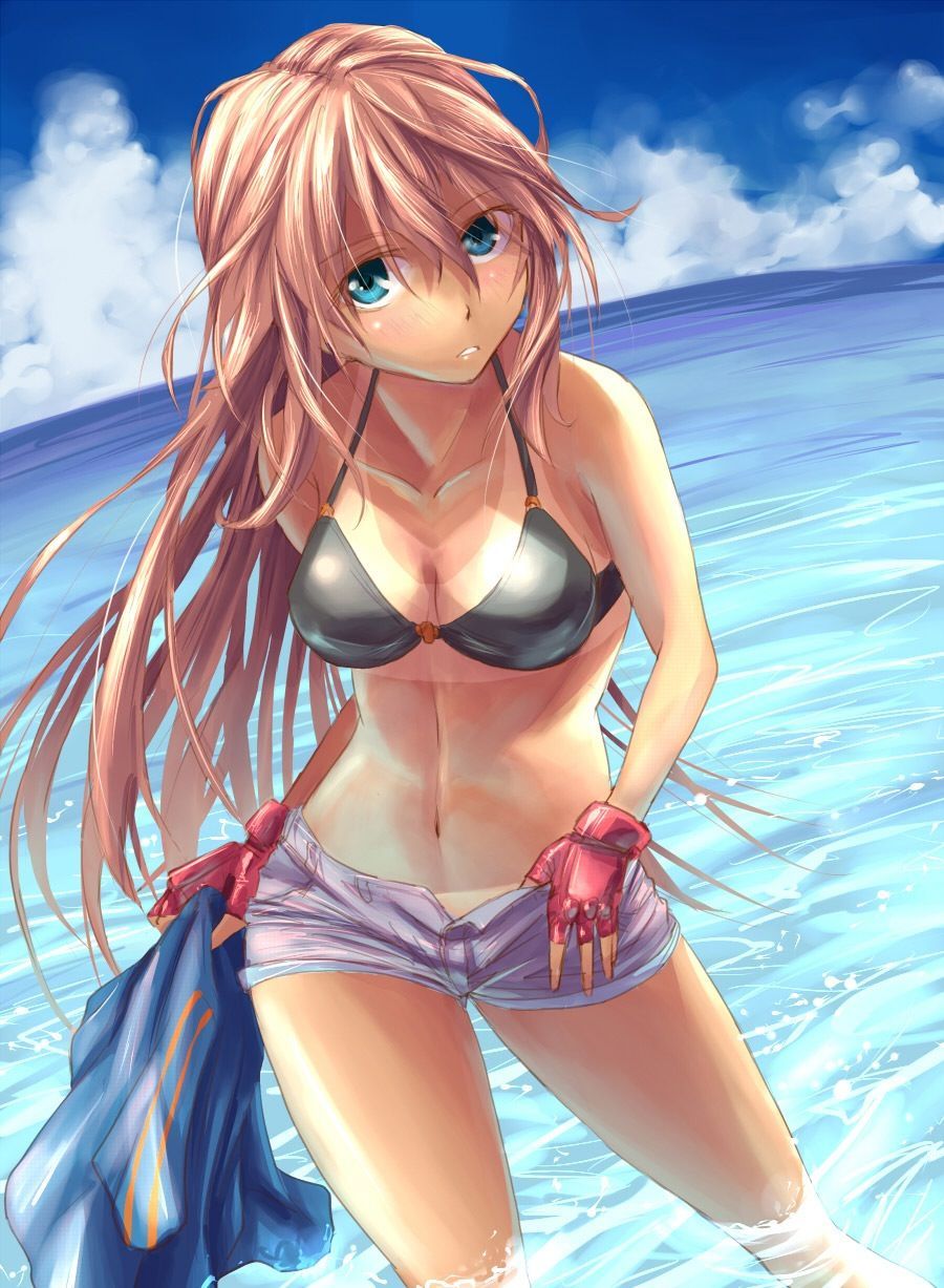 Swimsuit moe Illustration 1