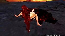 3D Model Fucked By A Demon In Hell 2