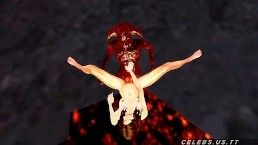 3D Model Fucked By A Demon In Hell 6