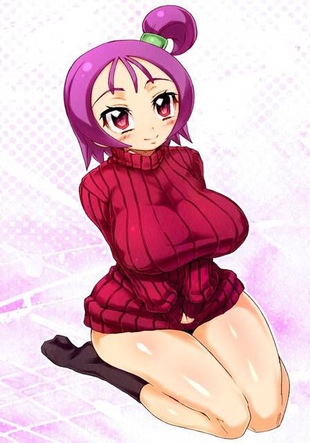 [72 pieces] Girl erotic image collection of two-dimensional sweater figure. 12 [Vertical Lipur] 40