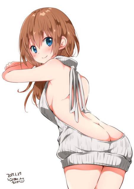 [72 pieces] Girl erotic image collection of two-dimensional sweater figure. 12 [Vertical Lipur] 51